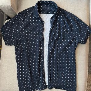 Abercrombie & Fitch Short Sleeve Relaxed Button Down